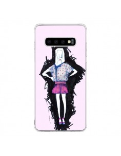 Coque Samsung S10 Valentine Femme Fashion Mode Rose Clair...