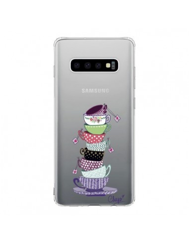 Coque Samsung S10 Tasses de The Transparente - Chapo