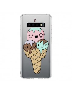 Coque Samsung S10 Ice Cream Glace Summer Ete Cerise...