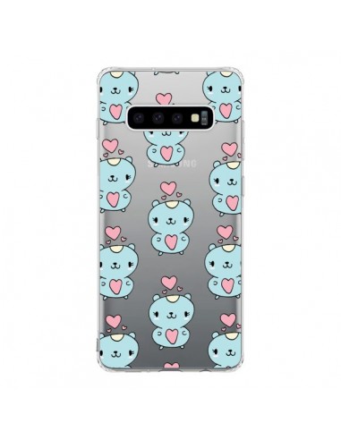 Coque Samsung S10 Hamster Love Amour Transparente - Claudia Ramos