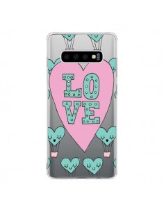Coque Samsung S10 Love Nuage Montgolfier Transparente -...