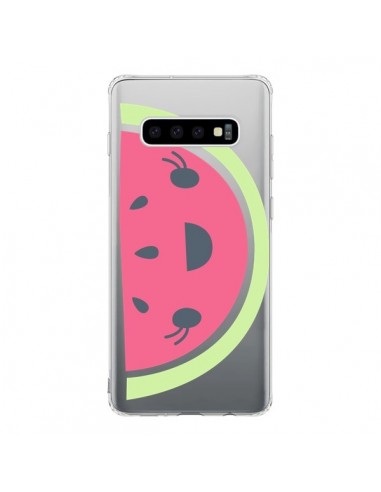 Coque Samsung S10 Pasteque Watermelon Fruit Transparente - Claudia Ramos