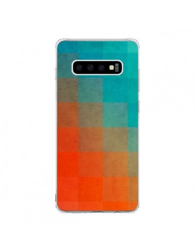 Coque Samsung S10 Beach Pixel Surface - Danny Ivan