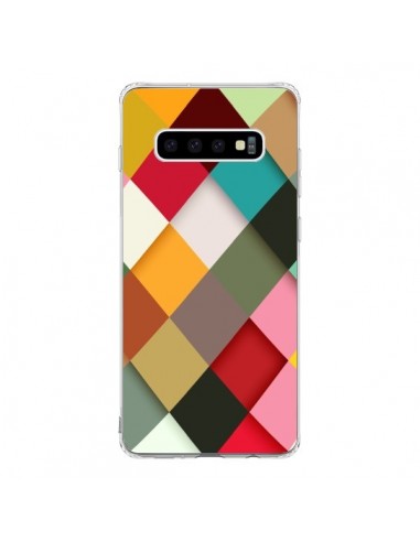 Coque Samsung S10 Colorful Mosaique - Danny Ivan