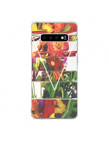 Coque Samsung S10 Facke Flowers Fleurs - Danny Ivan