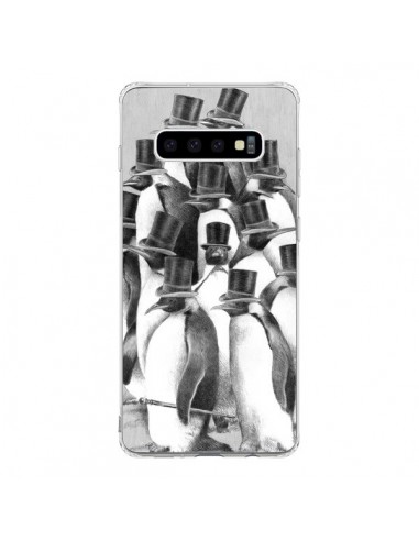 Coque Samsung S10 Pingouins Gentlemen - Eric Fan