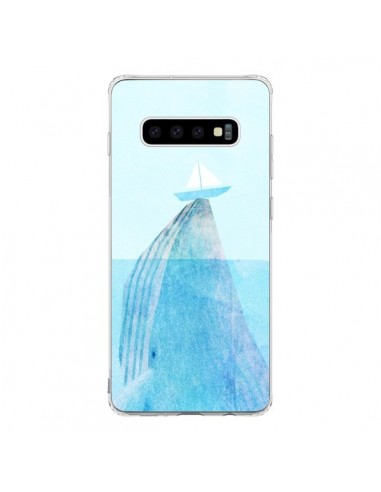 Coque Samsung S10 Baleine Whale Bateau Mer - Eric Fan