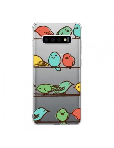 Coque Samsung S10 Oiseaux Birds Transparente - Eric Fan
