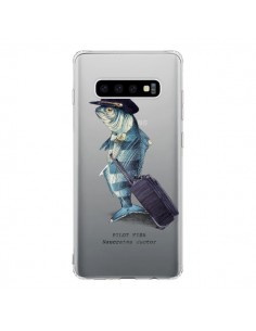 Coque Samsung S10 Pilot Fish Poisson Pilote Transparente...