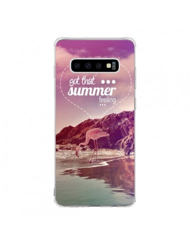 Coque Samsung S10 Summer Feeling _té - Eleaxart