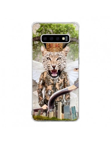 Coque Samsung S10 Hear Me Roar Leopard - Eleaxart