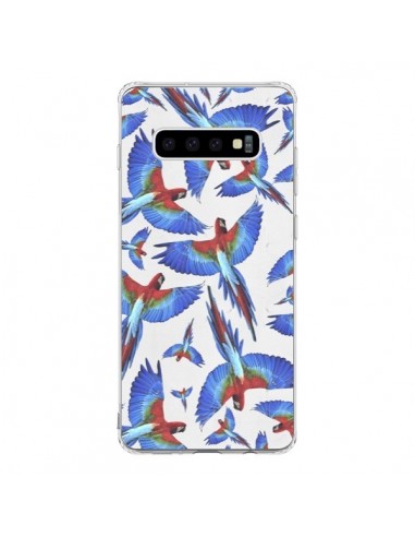 Coque Samsung S10 Perroquets Parrot - Eleaxart