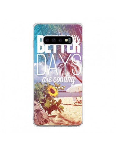 Coque Samsung S10 Better Days _té - Eleaxart