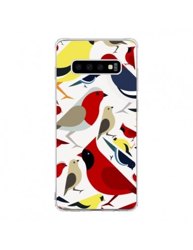 Coque Samsung S10 Oiseaux Birds - Eleaxart