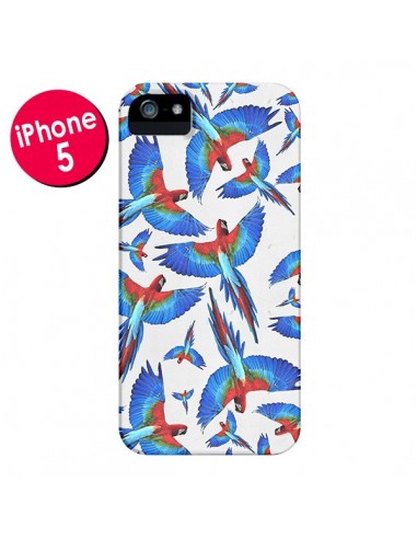Coque Perroquets Parrot pour iPhone 5 et 5S - Eleaxart