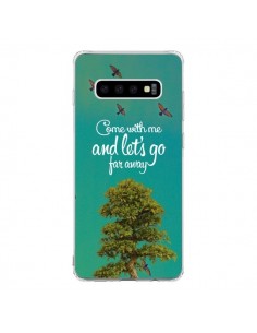 Coque Samsung S10 Let's Go Far Away Tree Arbre - Eleaxart