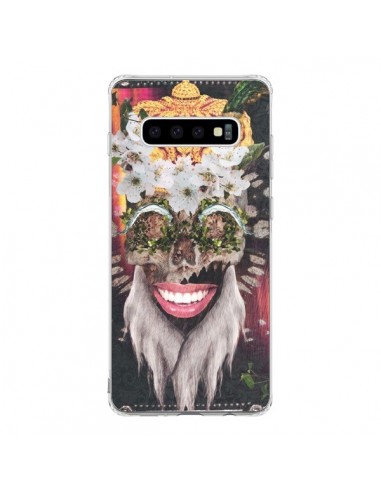 Coque Samsung S10 My Best Costume Roi King Monkey Singe Couronne - Eleaxart