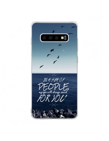 Coque Samsung S10 Sea Mer Plage - Eleaxart