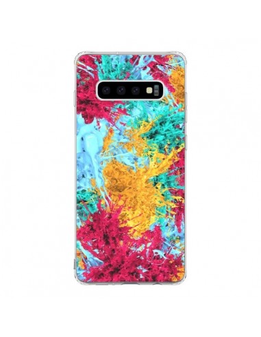 Coque Samsung S10 Splashes Peintures - Eleaxart