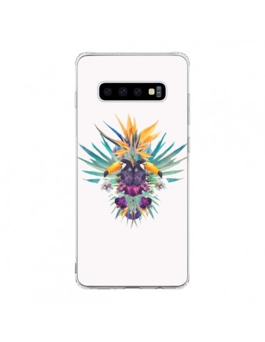 Coque Samsung S10 Exotic Toucans Summer Ete - Eleaxart