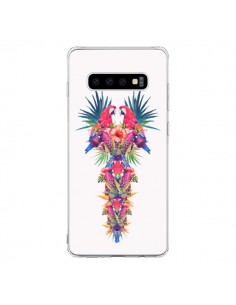Coque Samsung S10 Parrot Kingdom Royaume Perroquet -...