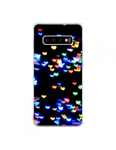 Coque Samsung S10 Heart Coeurs Muticolores -  Léa Clément