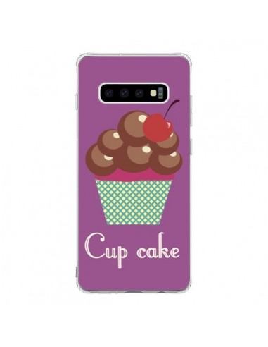 Coque Samsung S10 Cupcake Cerise Chocolat -  Léa Clément
