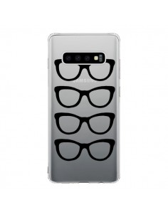 Coque Samsung S10 Sunglasses Lunettes Soleil Noir...