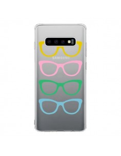 Coque Samsung S10 Sunglasses Lunettes Soleil Couleur...