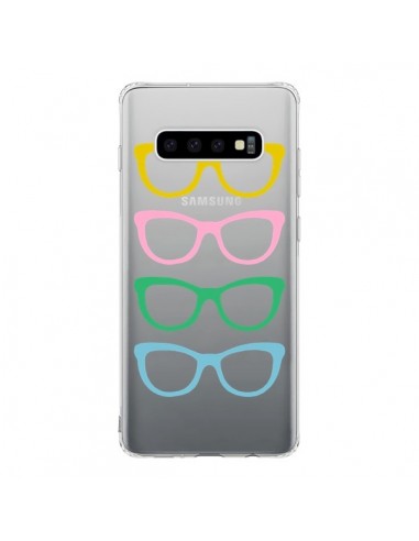 Coque Samsung S10 Sunglasses Lunettes Soleil Couleur Transparente - Project M