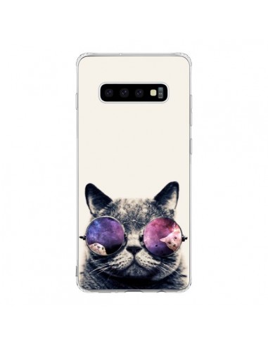 Coque Samsung S10 Chat à lunettes - Gusto NYC