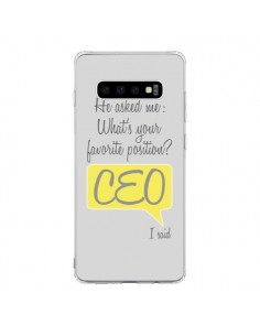 Coque Samsung S10 What's your favorite position CEO I...
