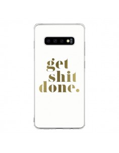 Coque Samsung S10 Get Shit Done Doré - Shop Gasoline