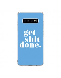 Coque Samsung S10 Get Shit Done Bleu - Shop Gasoline