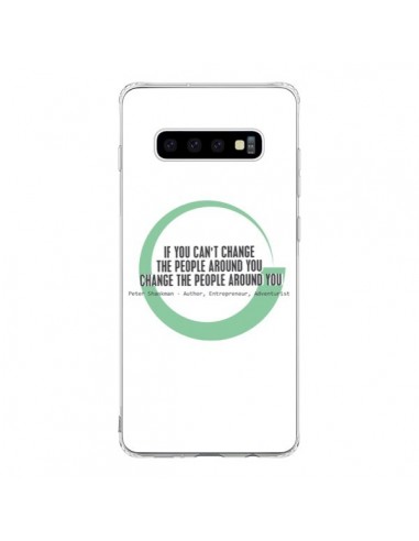 Coque Samsung S10 Peter Shankman, Changing People - Shop Gasoline