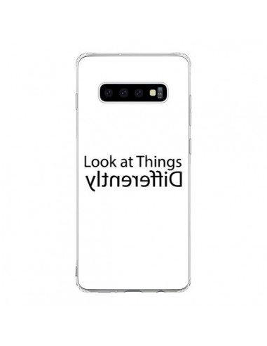 Coque Samsung S10 Look at Different Things Black - Shop Gasoline
