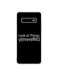 Coque Samsung S10 Look at Different Things White - Shop...