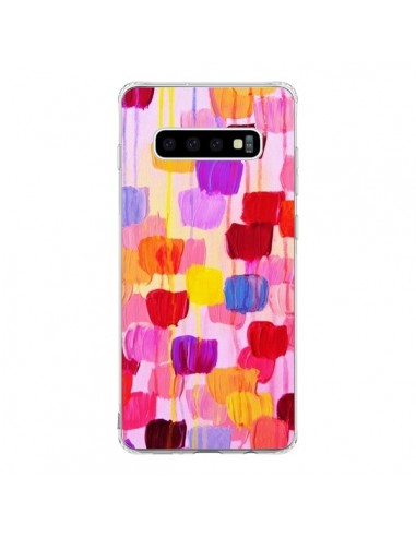 Coque Samsung S10 Pois Roses Dottie - Ebi Emporium