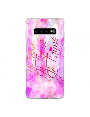 Coque Samsung S10 Je t'aime I Love You - Ebi Emporium