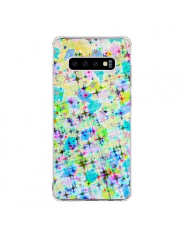 Coque Samsung S10 Stars Etoiles Bleues - Ebi Emporium