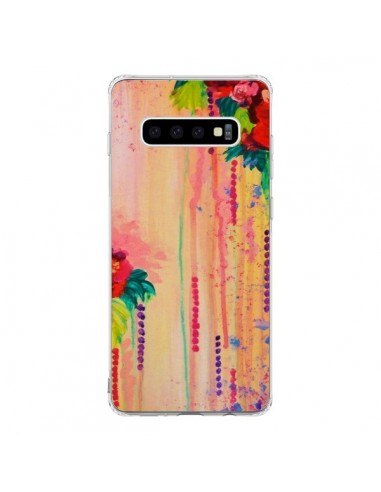 Coque Samsung S10 Strawberry Confetti Flowers - Ebi Emporium