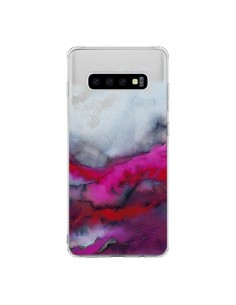 Coque Samsung S10 Winter Waves Vagues Hiver Transparente...