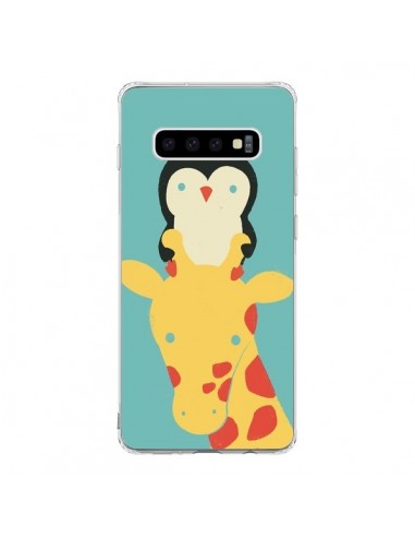 Coque Samsung S10 Girafe Pingouin Meilleure Vue Better View - Jay Fleck