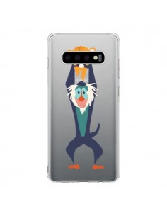 Coque Samsung S10 Futur Roi Lion King Rafiki Transparente...