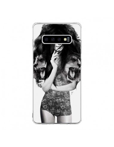 Coque Samsung S10 Femme Lion - Jenny Liz Rome