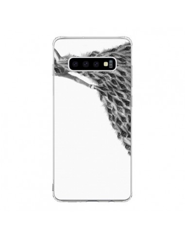 Coque Samsung S10 Peacock Paon Robe Femme - Jenny Liz Rome