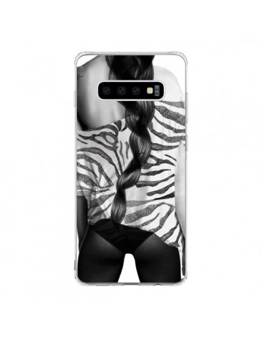 Coque Samsung S10 Femme Zebre - Jenny Liz Rome