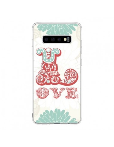 Coque Samsung S10 Love Fleurs Flourish - Javier Martinez