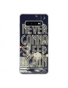 Coque Samsung S10 Never Gonna Sleep New York City -...