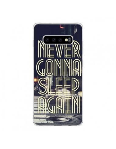 Coque Samsung S10 Never Gonna Sleep New York City - Javier Martinez